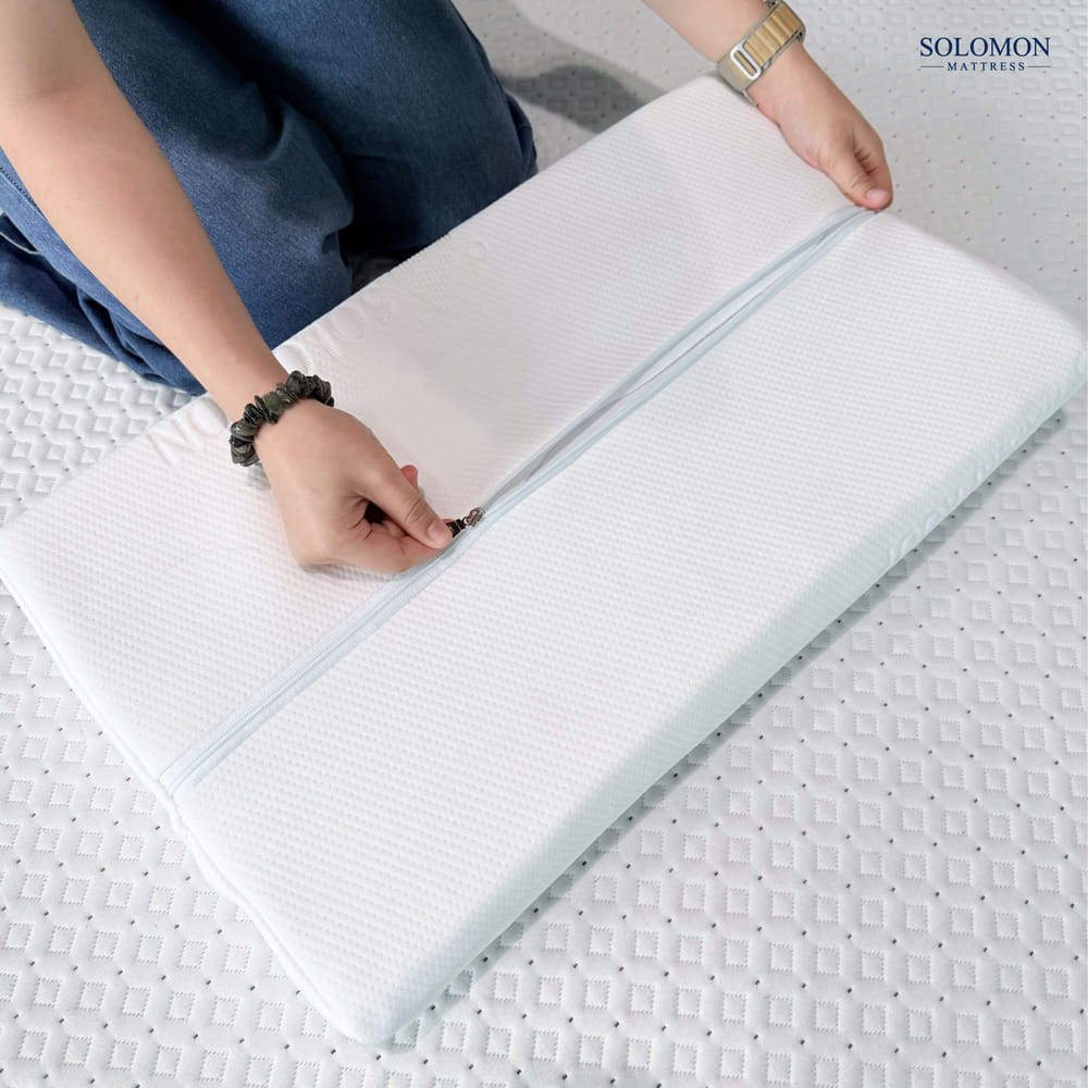 หมอนยางพารา SOLOMON ผ้ากันน้ำ รุ่น LATEX WATERPROOF_4